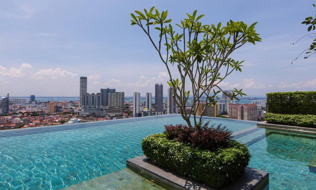 Skypool With Seaview 8Pax Beacon Executive Suites - Georgetown City Centre - 3Km To Komtar 外观 照片