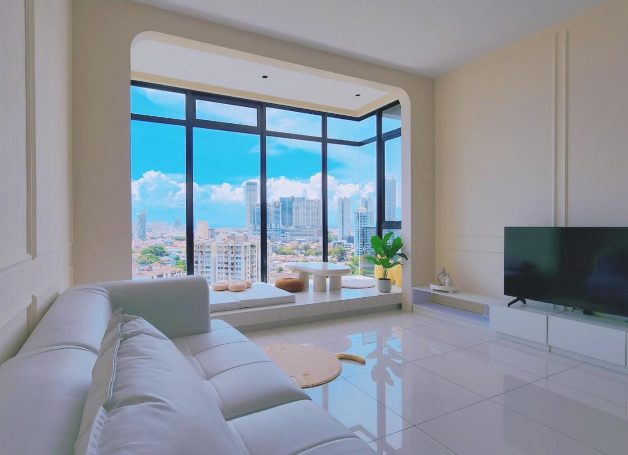Skypool With Seaview 8Pax Beacon Executive Suites - Georgetown City Centre - 3Km To Komtar 外观 照片
