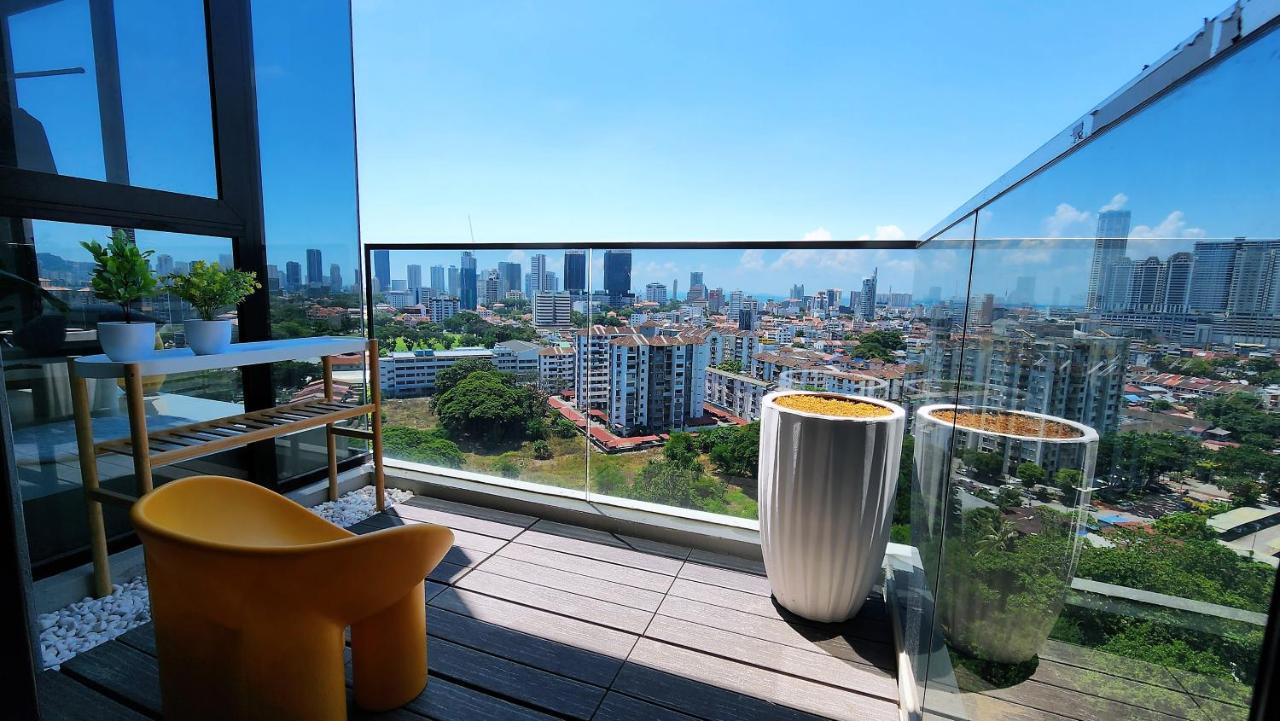 Skypool With Seaview 8Pax Beacon Executive Suites - Georgetown City Centre - 3Km To Komtar 外观 照片